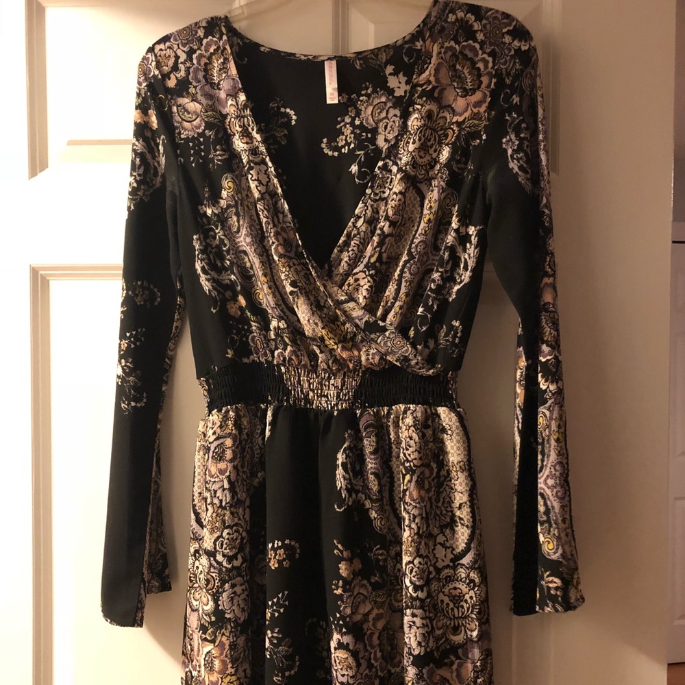Short flower dress